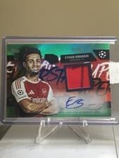 2025-26 Topps UEFA Club Competitions Topps Superstar Relics Ethan Nwaneri #TSR-EN card