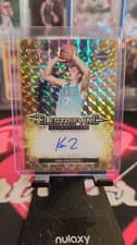 2025-26 Finest Electrifying Signatures Kon Knueppel #ESG-KK card