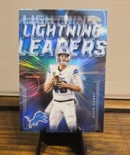 2025 Topps Chrome Lightning Leaders Jared Goff #LL-2 card