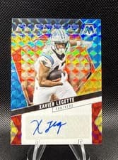 2025 Panini Mosaic In Focus Signatures Xavier Legette #IFS-XLE card