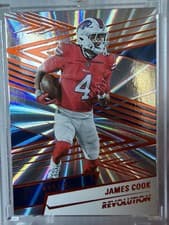 James Cook 2025 Panini Revolution card