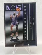 2024-25 Panini Noir Base Set LeBron James #285 card