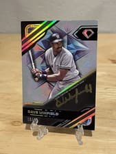 2025 Topps Diamond Icons Black PolychromatINK Autographs Dave Winfield #BPA-DW card