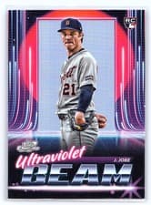 2025 Topps Cosmic Chrome Ultraviolet Beam Jackson Jobe #UB-8 card