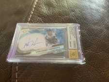2025 Topps Diamond Icons Icons Chrome Autographs Yoshinobu Yamamoto #ACC-YY card
