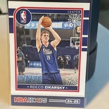 2024-25 Haunted Hoops Base Haunted Hoops Extended Rocco Zikarsky #25 card