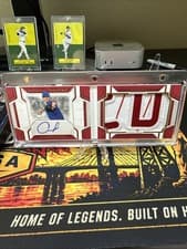 2025 Panini National Treasures Jumbo Material Signature Booklet Andrew Painter #18 card