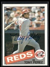 2025 Topps Archives Topps Originals Autographs Tony Pérez #OA-TP card