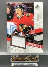 2025-26 SP Game Used Rookie Sweaters Oliver Moore #RS-OM card