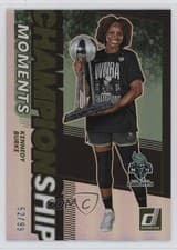 2025-26 Donruss WNBA Championship Moments Kennedy Burke #12 card