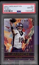 2024 Topps Inception Launch Bo Nix #L-4