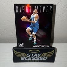 2024-25 Donruss Night Moves Anthony Edwards #25 card