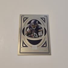 2025 Panini National Treasures Treasure Hunt Silver Justin Jefferson #12 card