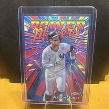 2025 Topps Chrome Power Players Aaron Judge #PP-1 card