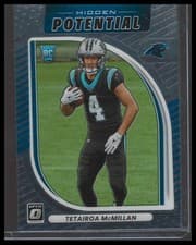 2025 Donruss Optic Hidden Potential Tetairoa McMillan #4 card