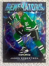 2024-25 Upper Deck Synergy Generators Jason Robertson #G-10 card