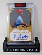 2025 Leaf Spectacular Baseball Spectacular Signatures Garry Templeton #S-GT1 card