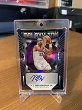 2024-25 Panini Obsidian Galaxy Ink P.J. Washington Jr. #GI-PJW card