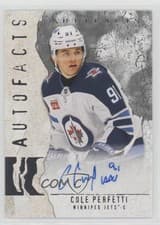 2025-26 Upper Deck Artifacts Autofacts Cole Perfetti #AF-CP card