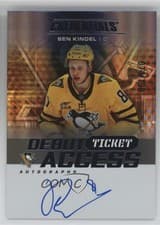 Ben Kindel 2025-26 Upper Deck Credentials Debut Ticket Access Autographs card