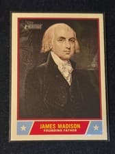 2025 Topps Heritage Notable Americans James Madison #NS-7 card