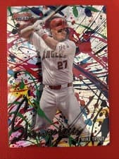Mike Trout 2024 Bowman's Best Showpieces card
