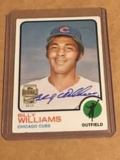 2025 Topps Archives Topps Originals Autographs Billy Williams #OA-BW card