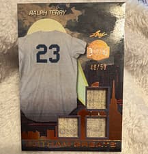 2025 Leaf Bronx Legacy Gotham Greats Ralph Terry #GG-21 card