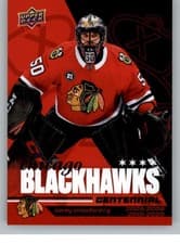 2025-26 Upper Deck Chicago Blackhawks Centennial Box Corey Crawford #59 card