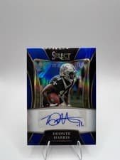 Deonte Harty 2021 Panini Select Signatures Select card