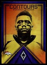 Russell Wilson 2022 Panini Phoenix Contours card