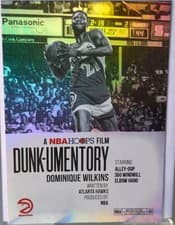 2025-26 NBA Hoops Dunkumentory Dominique Wilkins #D-8 card