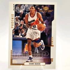 Shawn Marion 2000-01 Upper Deck Base Set card