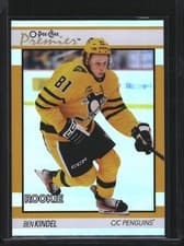 2025-26 O-Pee-Chee OPC Premier Ben Kindel #P-99 card