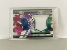 2025 Panini Impeccable RC Logo Patches Jaxson Dart #6 card