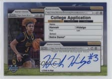 2024-25 Bowman University Chrome College Application Autographs Hannah Hidalgo #CAA-HH card