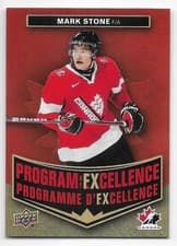 2025-26 Tim Hortons Team Canada Olympic Hockey Program of Excellence Mark Stone #POE-3 card