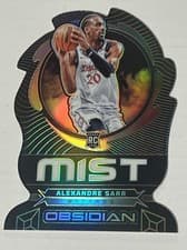 2024-25 Panini Obsidian Mist Alexandre Sarr #6 card