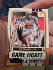 Alvin Kamara 2021 Panini Contenders Draft Picks card