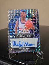 2024-25 Panini Mosaic Scripts Michael Adams #MS-ADM card