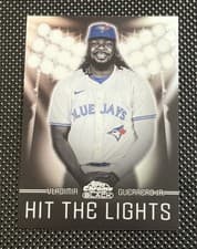 2025 Topps Chrome Black Hit the Lights Vladimir Guerrero Jr. #HTL-29 card