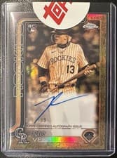 2025 Topps Gilded Collection Chrome Cast in Gold Autographs Zac Veen #GOLD-ZV card