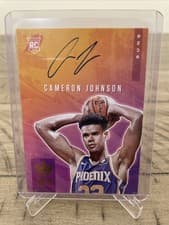 Cameron Johnson 2019 Panini Court Kings Fresh Paint Autographs card