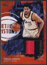 2025-26 Topps Own the Game Tobias Harris #OTGA-TB card