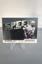 2024-25 Upper Deck Credentials Speed of the Game Stars Nikita Kucherov #SG-NK card