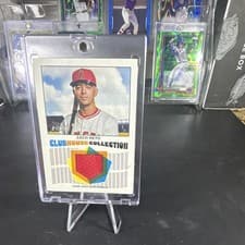 2026 Topps Heritage Clubhouse Collection Relics Zach Neto #CCR-ZN card