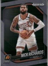 2024-25 Panini Prizm Black Base Set Nick Richards #233 card