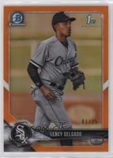 Lency Delgado 2018 Bowman Draft card