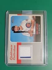 Kris Bryant 2019 Topps Heritage Clubhouse Collection Relics card