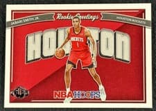 Jabari Smith Jr. 2022 Panini Hoops Rookie Greetings card